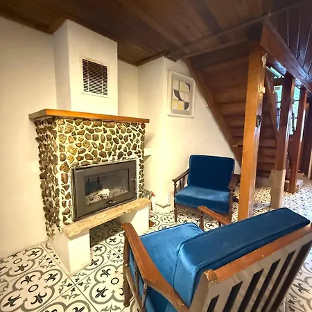 Villa 3-story Bohemian Greek House W Garden Ayvalı